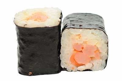 Классический ролл острая креветка