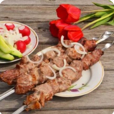 Люля из 3-х видов мяса