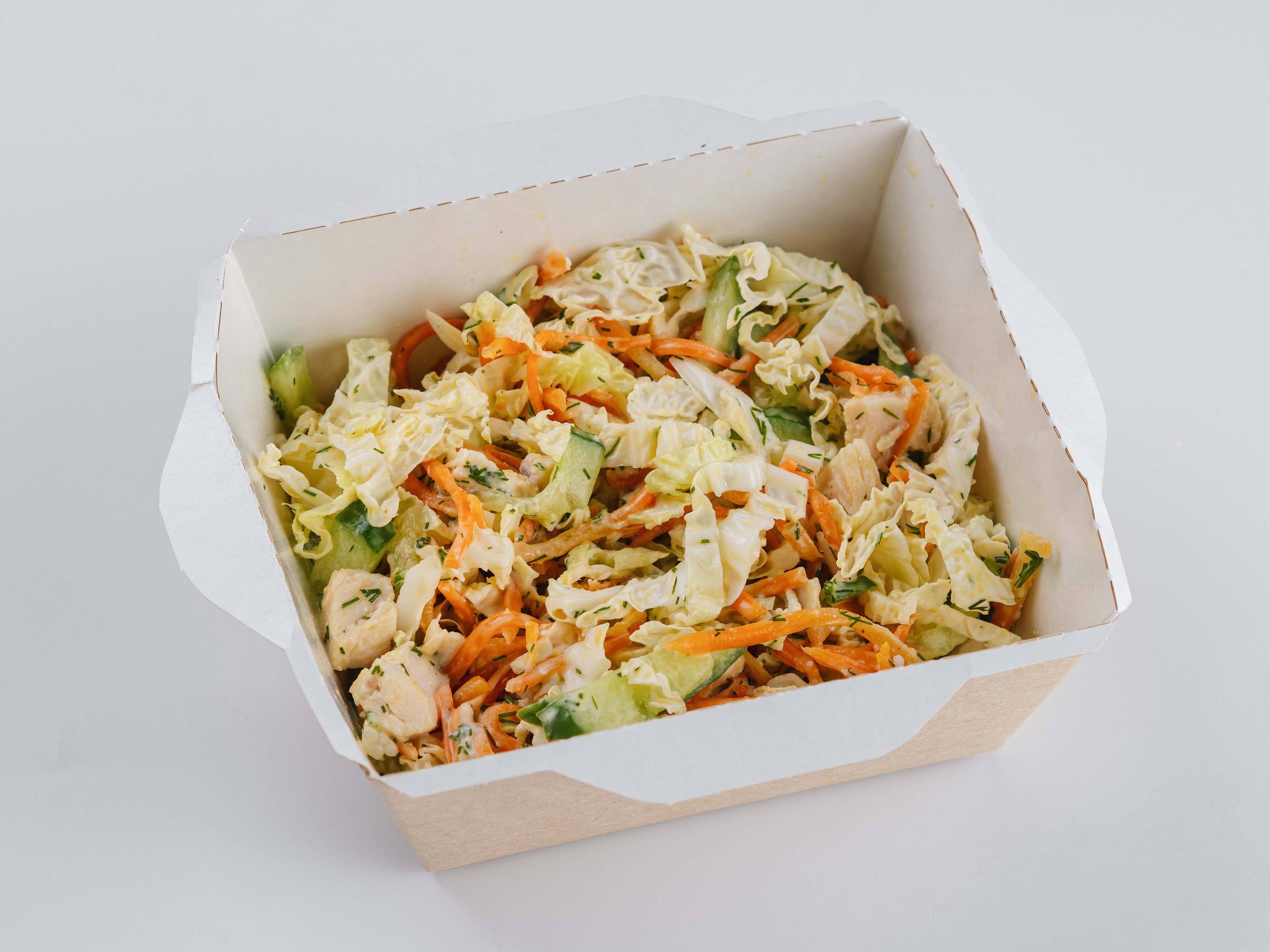 Салат с морковчой