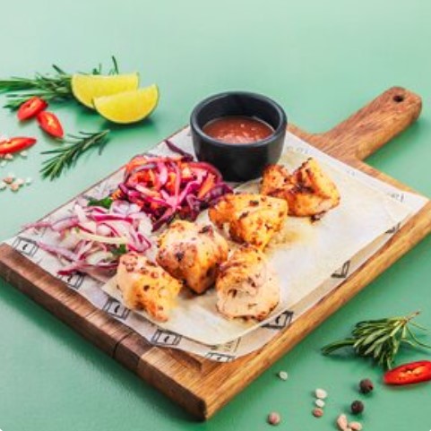 Шашлык из куриного филе