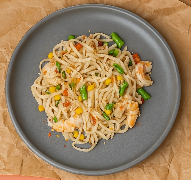 SS Лапша Удон с чили соусом