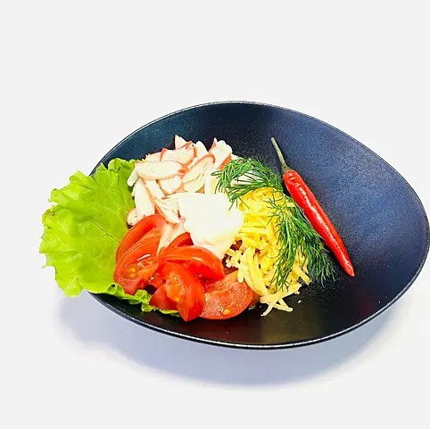 Салат Дипломат с краб. палочками