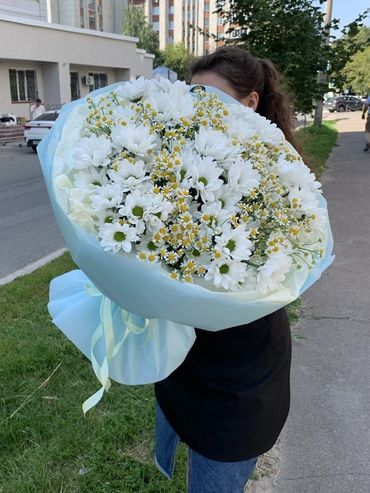 Кругляш из ромашек