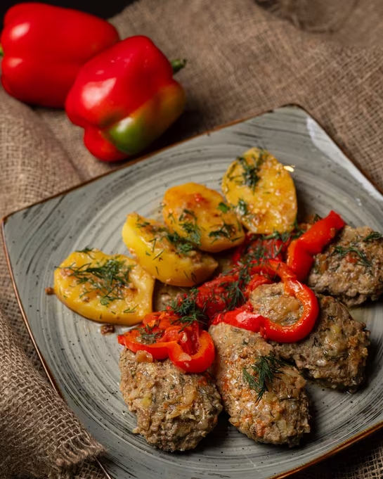 Казан котлета по-азербайджански