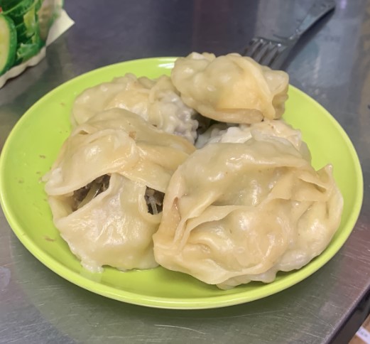 Манты с говядиной
