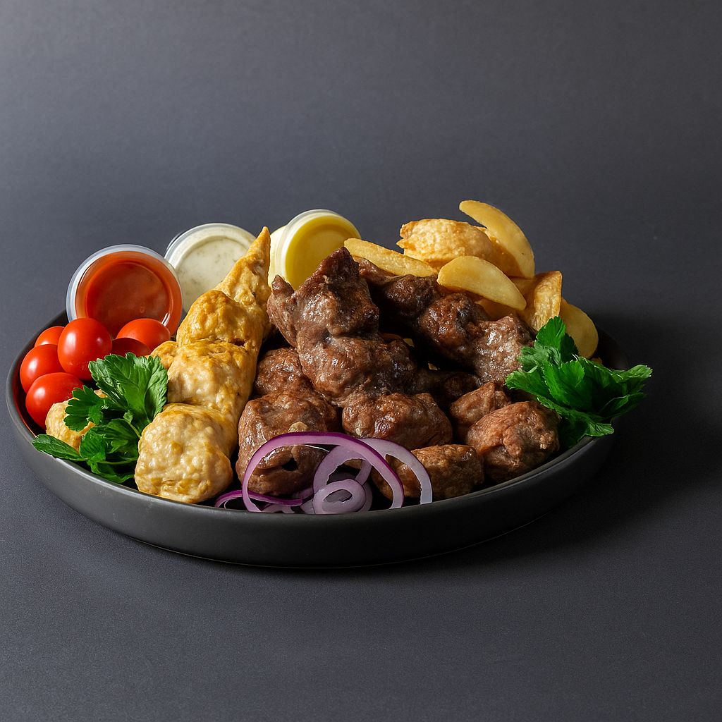 Шашлычная тарелка №2