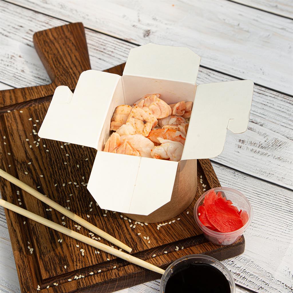 Вок с морепродуктами