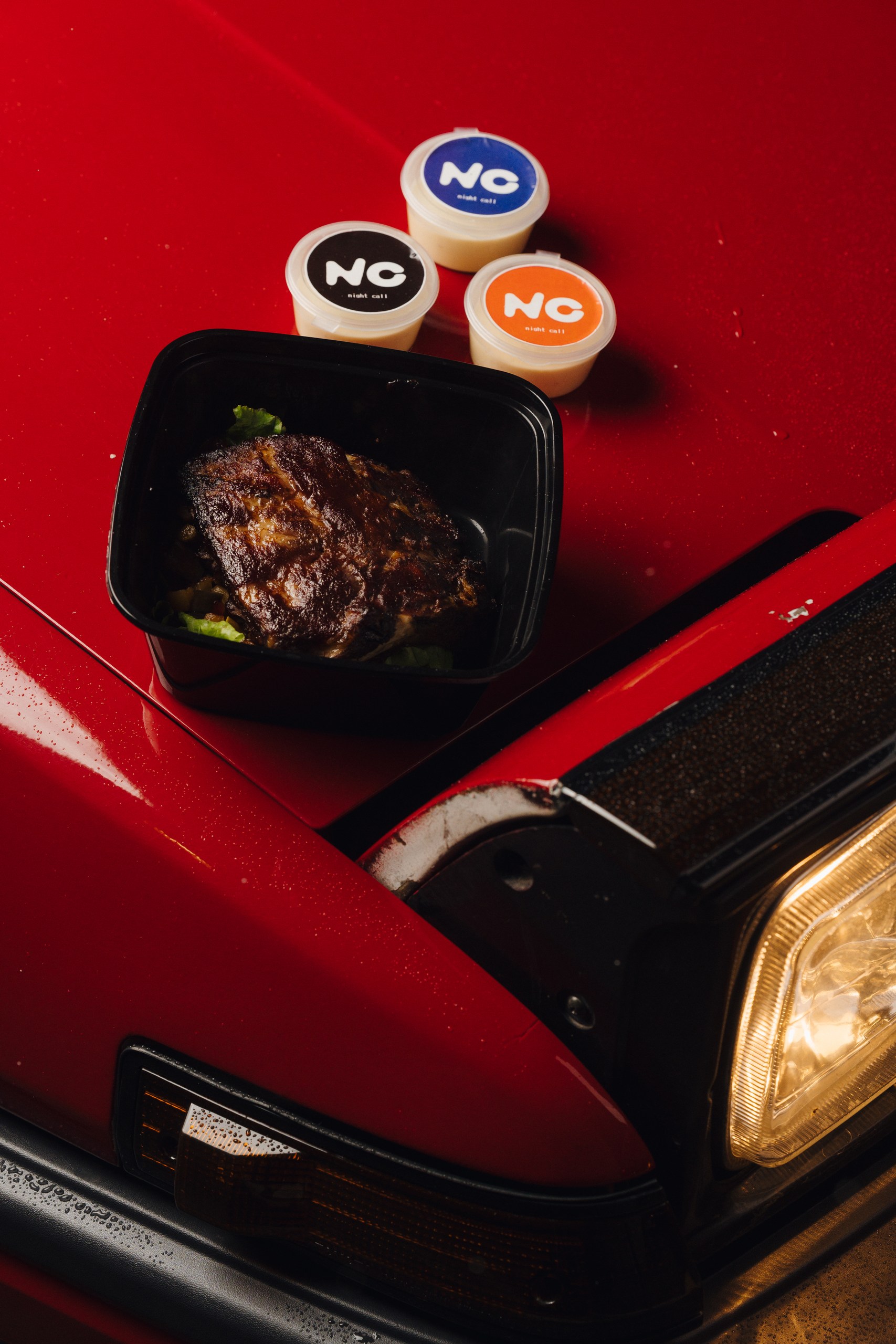 Ребра с глейзом Устричный