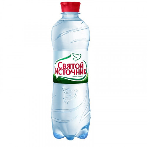 Вода Святой источник газ. 0,5 л.