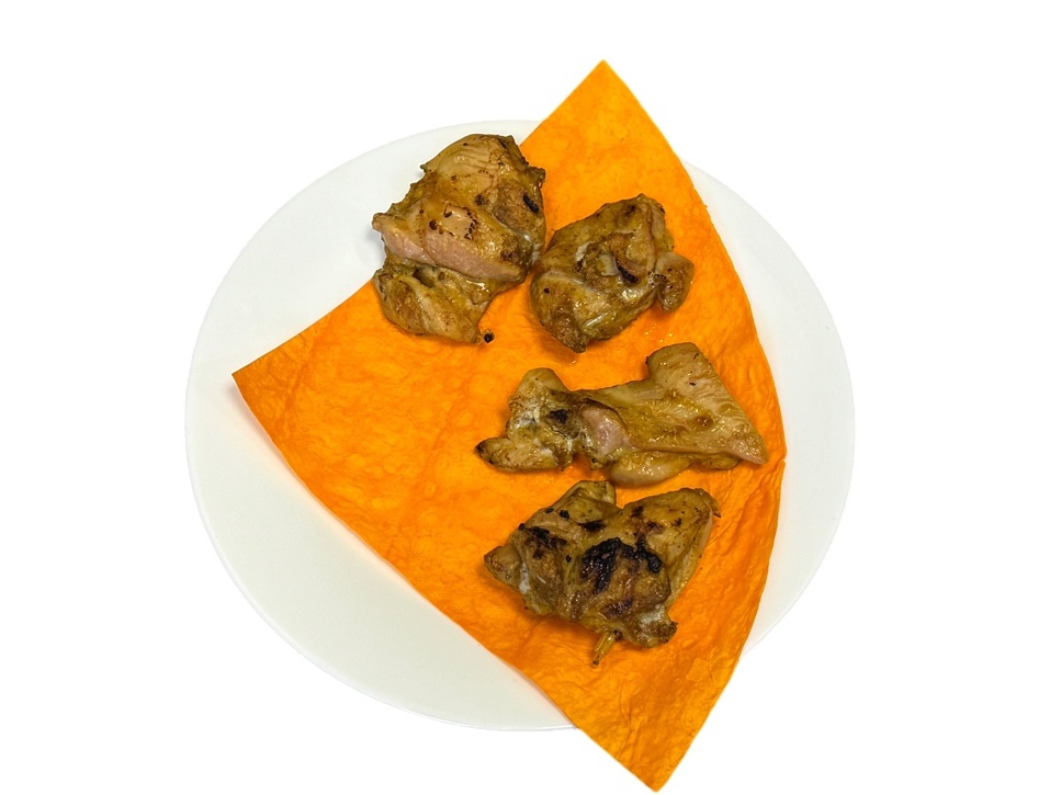 Куриное бедро на мангале