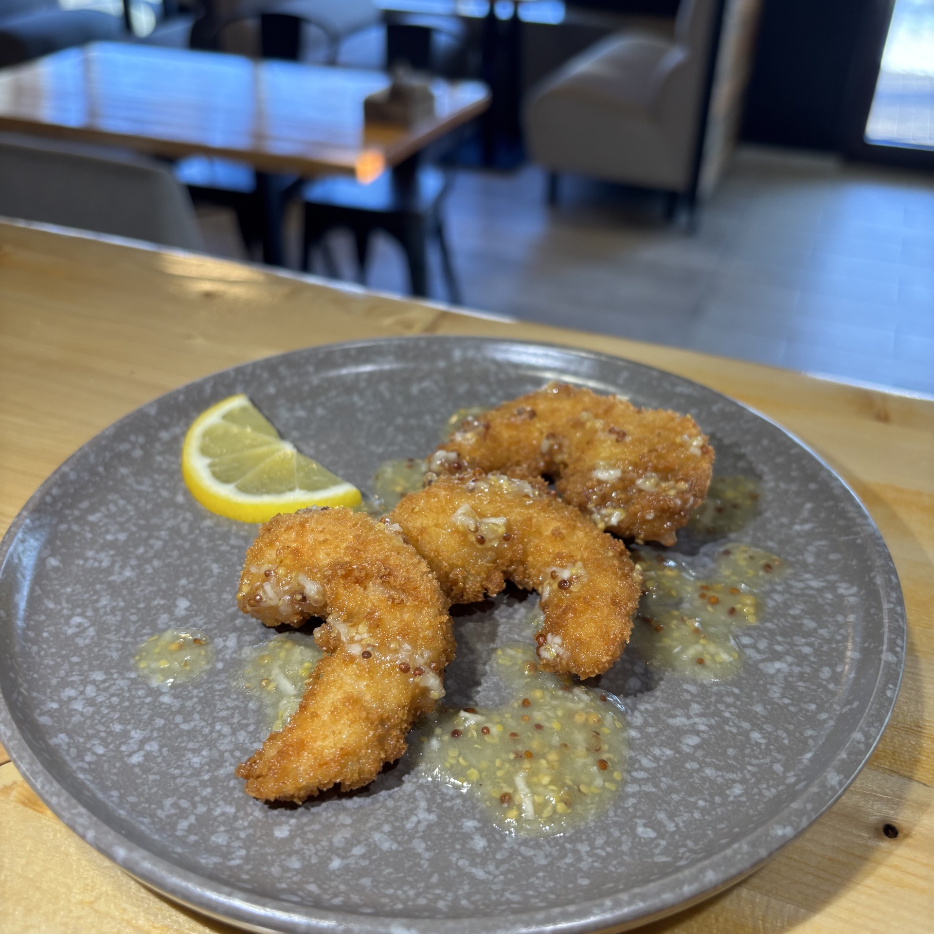 Креветки в кляре