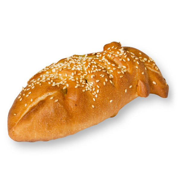 Кулебяка с горбушей и рисом
