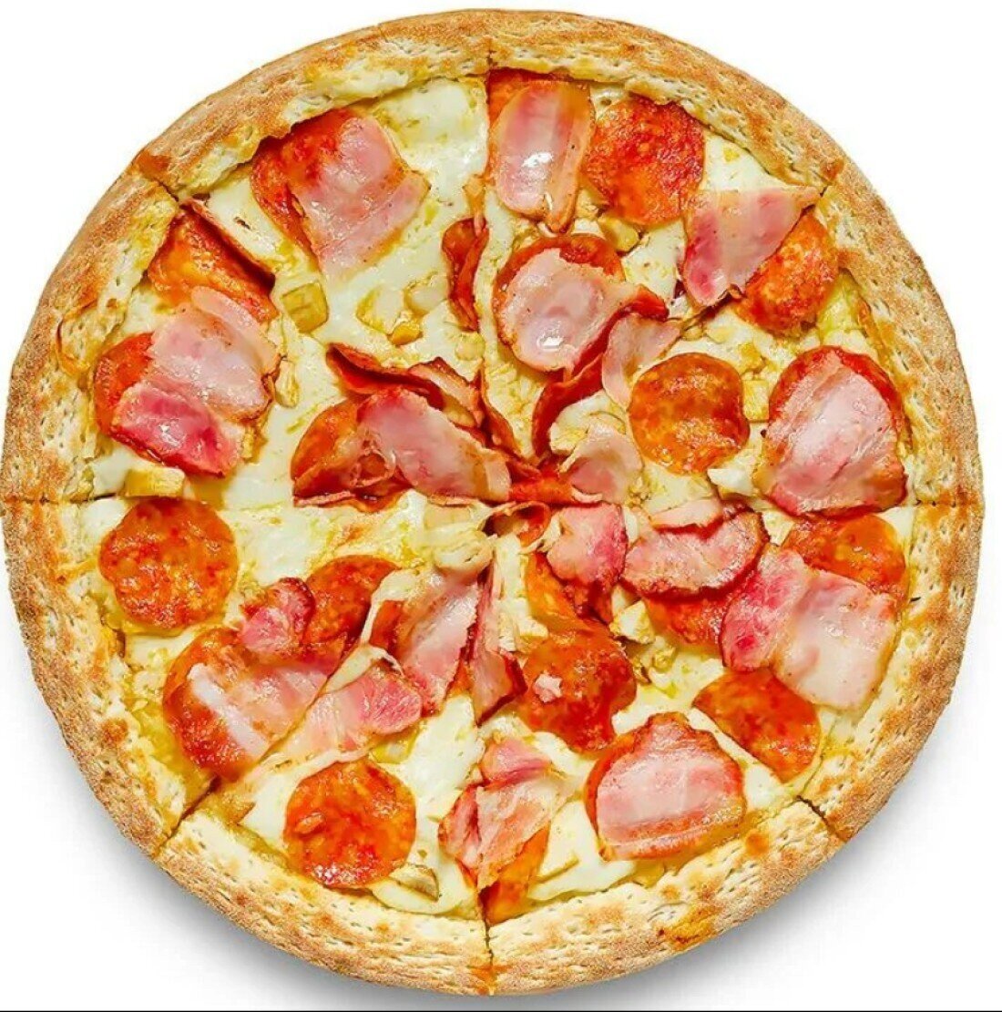 Пепперони с беконом 30см 660г