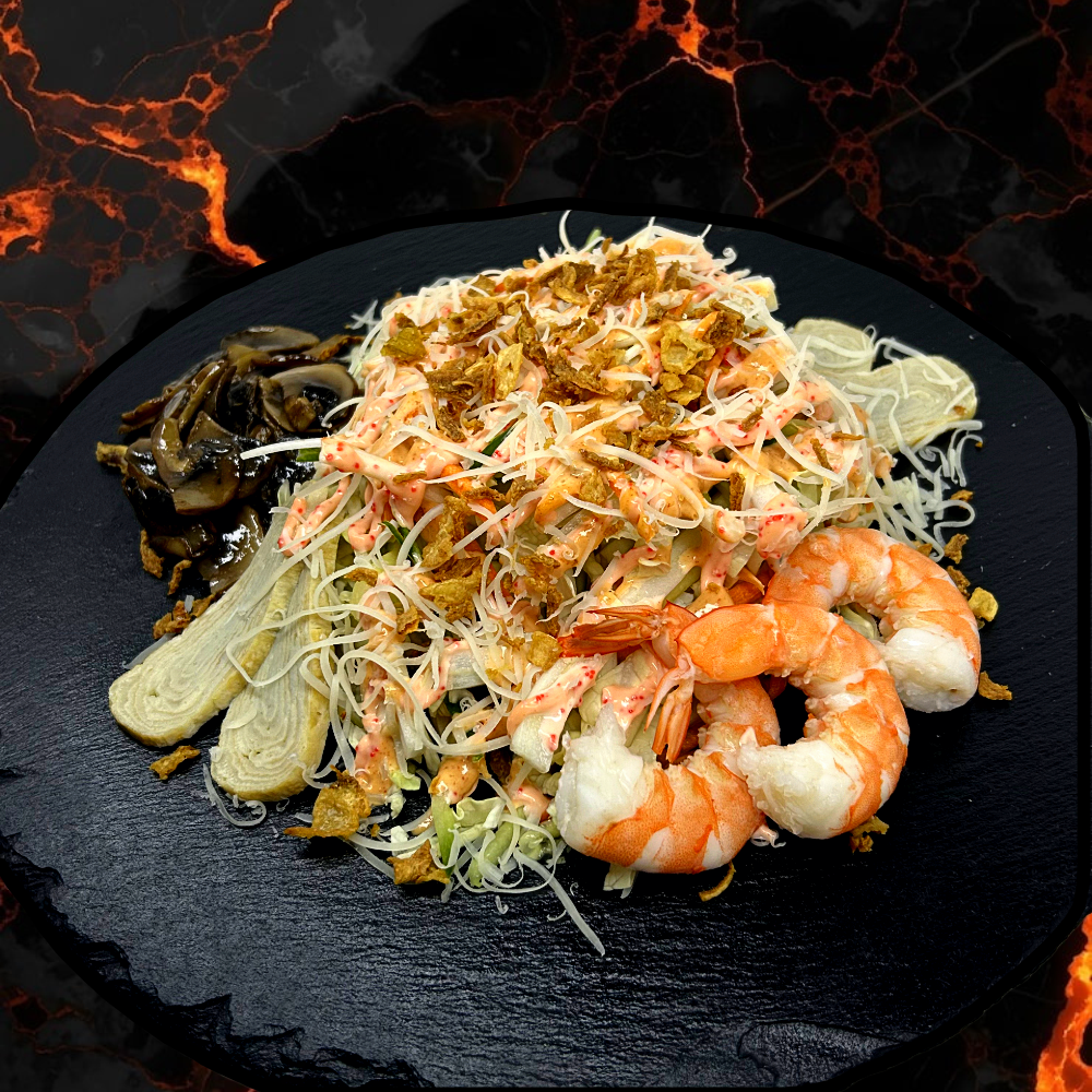 «Эби сарада» (тигровая креветка)