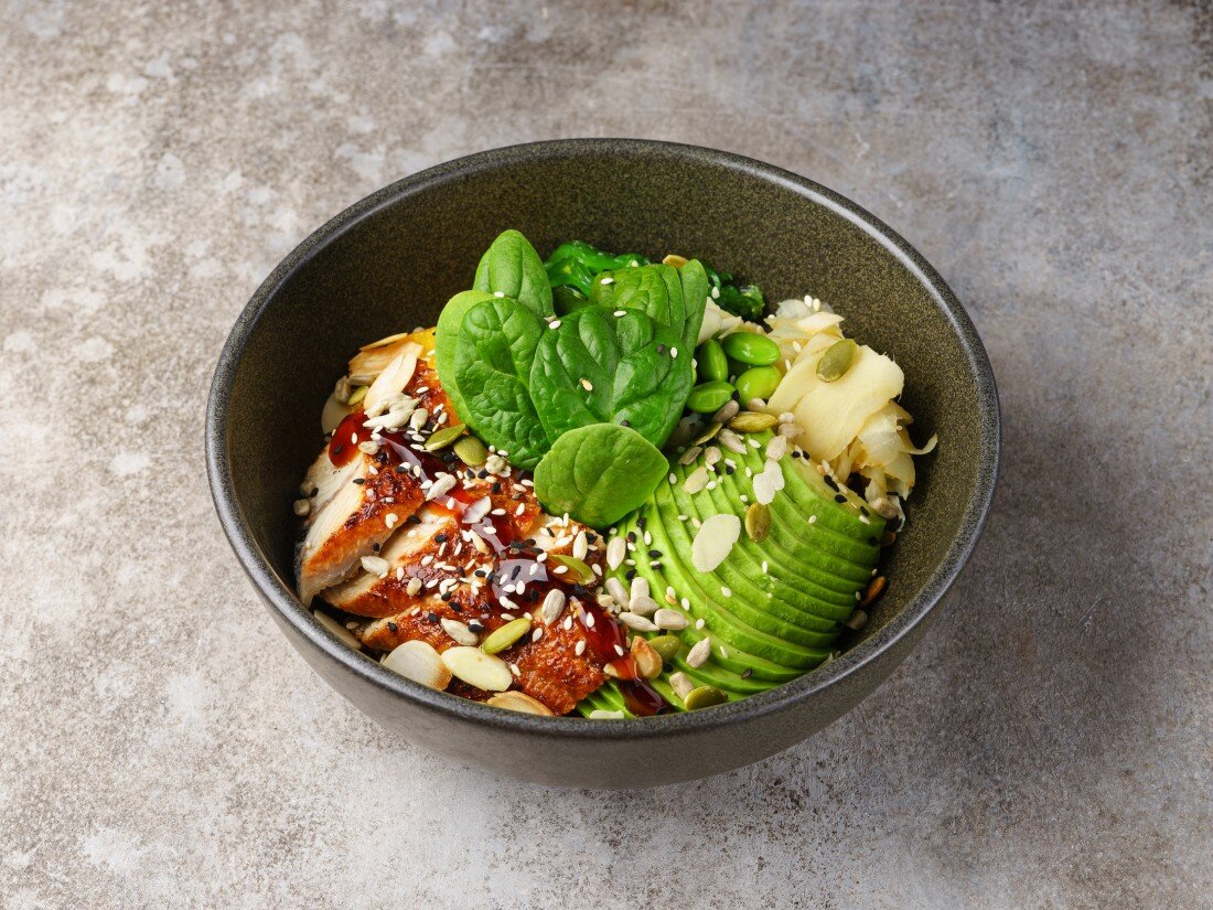 Поке с угрём XL 325гр.