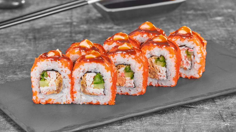 Ролл Калифорния терияки