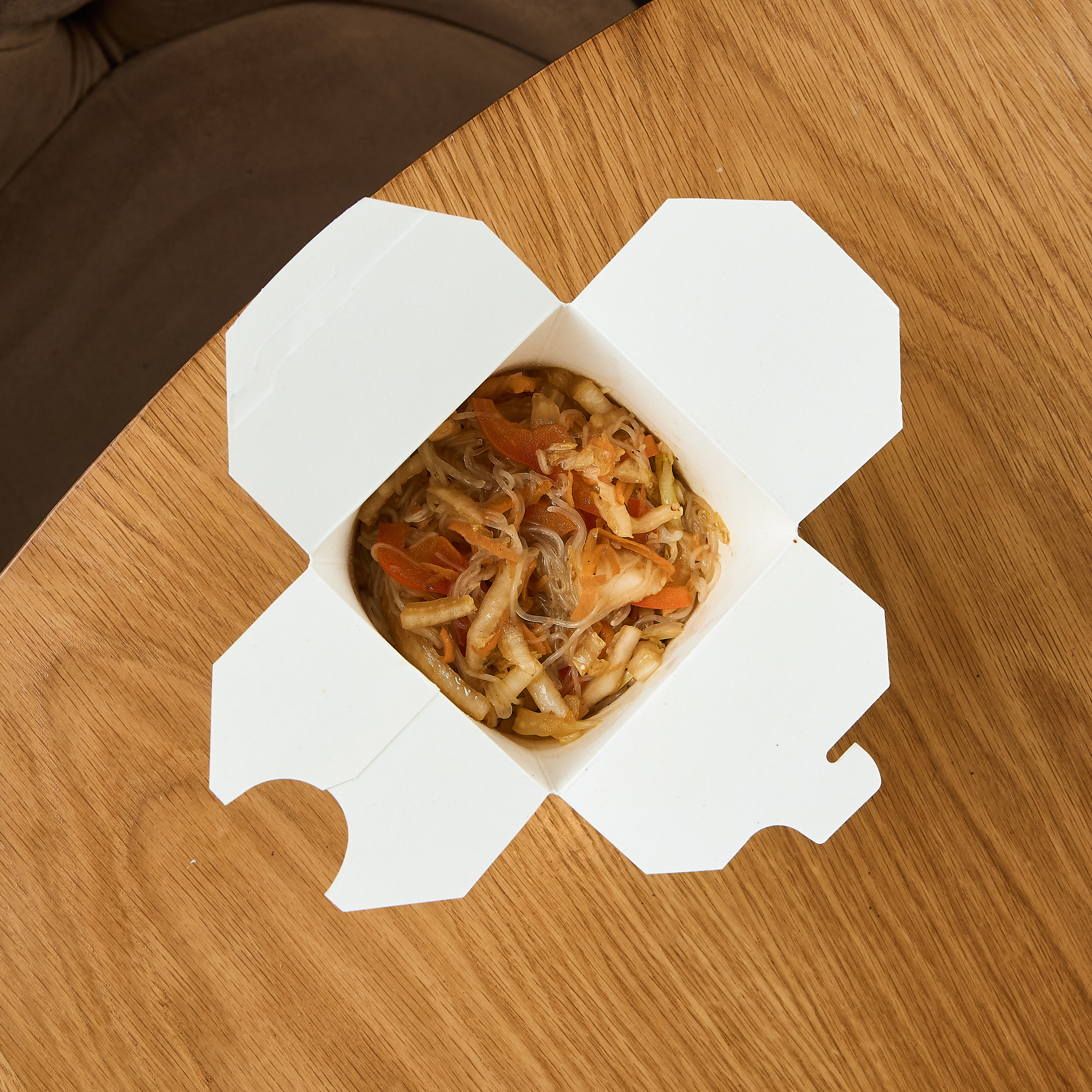Лапша Фунчоза с овощами