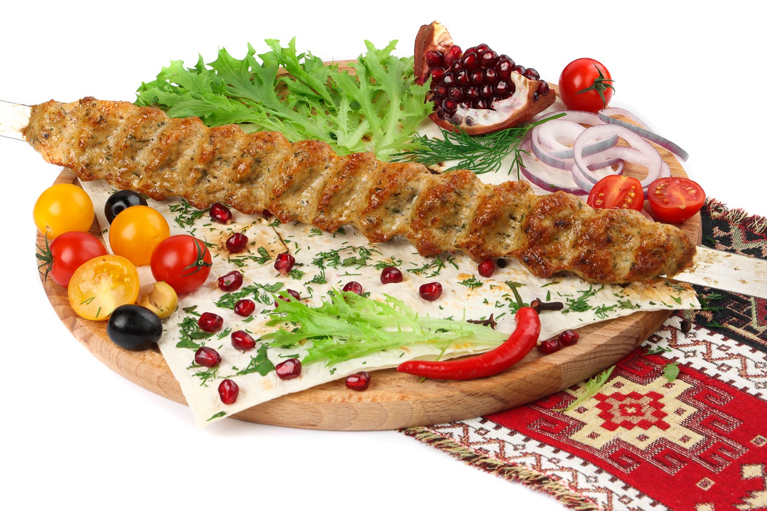 Люля-кебаб из курицы