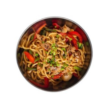 Лапша с курицей