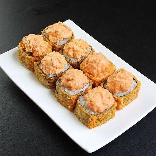 Сяке спайси темпура