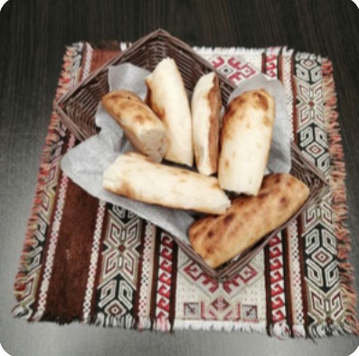 Лепешки горячие