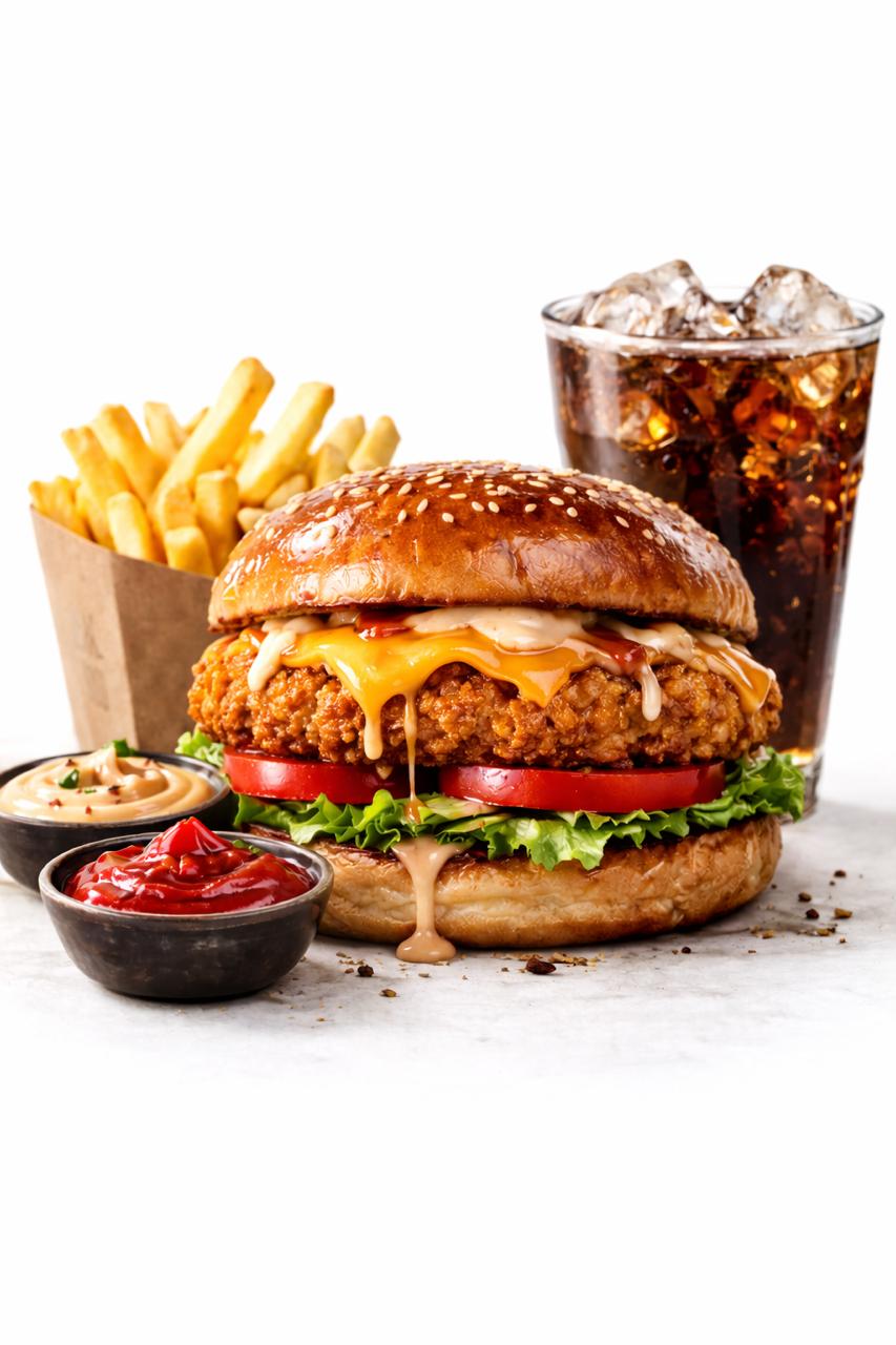 Комбо Бургер Куриный