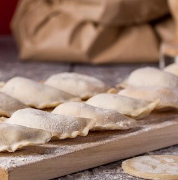 Вареники с картофелем и грибами замороженные 0,5 кг