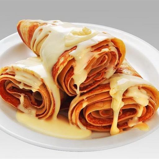 Блинчики со сгущенным молоком
