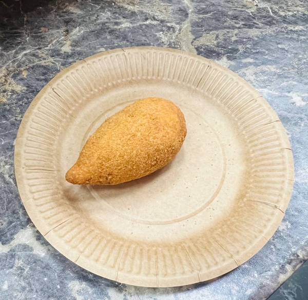 Котлета по-киевски с сыром и грибами