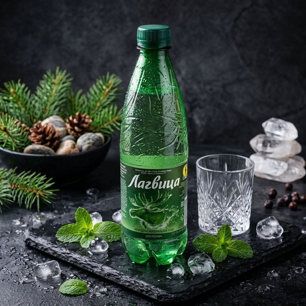 Лагвица 0,5л мин вода с газом
