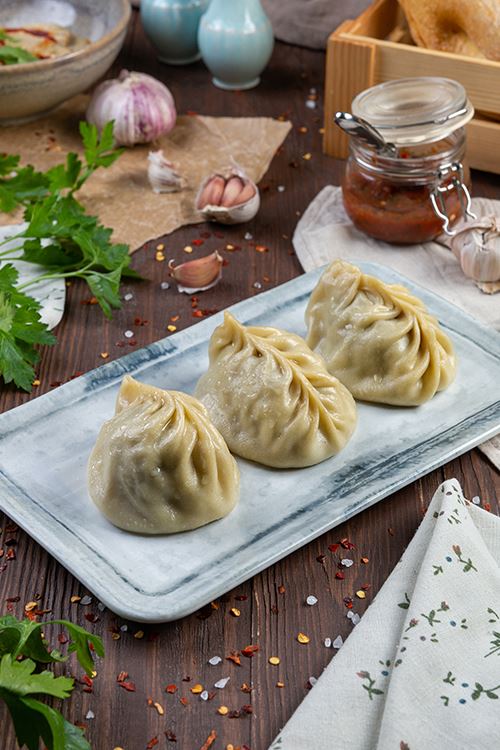 Манты с бараниной