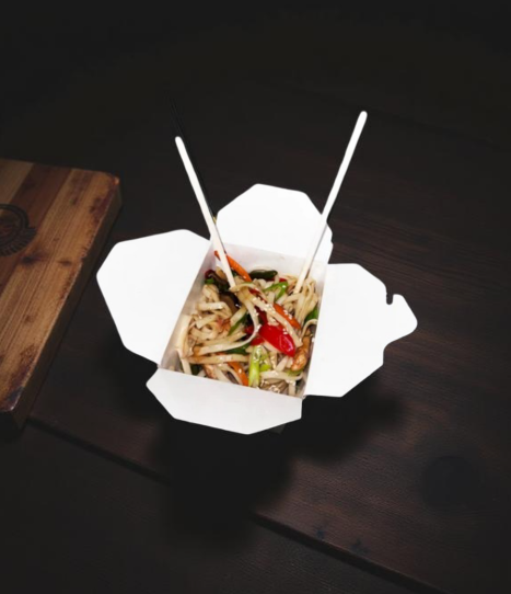 Удон с курицей