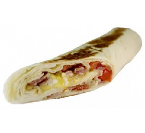 Рап с беконом и яйцом