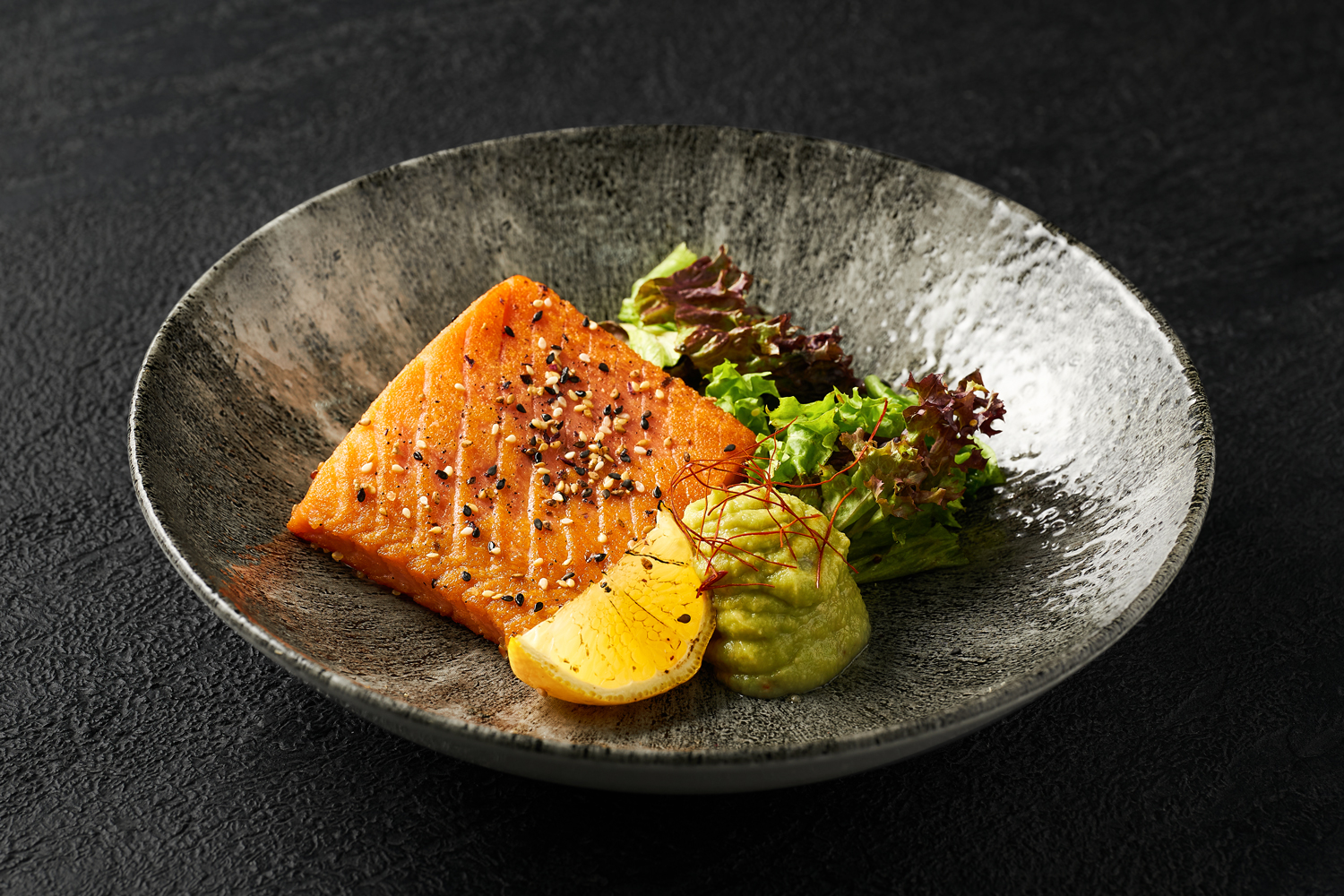 Стейк из лосося