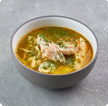 Домашний куриный суп