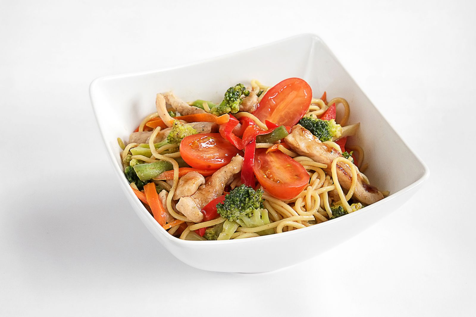 Wok с курицей на выбор