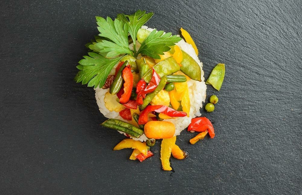 Карибская смесь с рисом