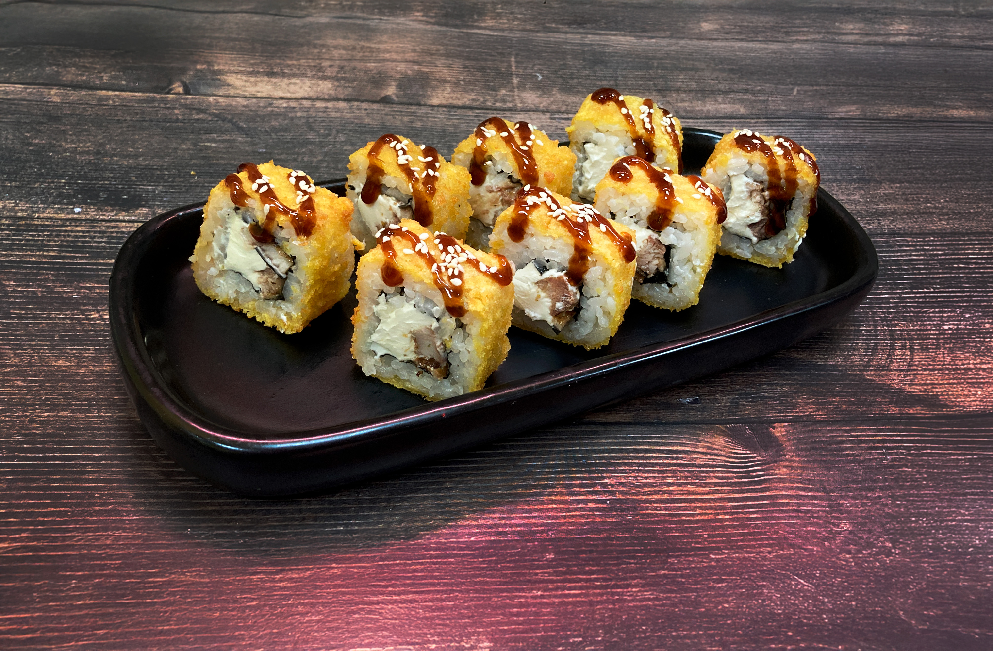 Нежный угорь темпура