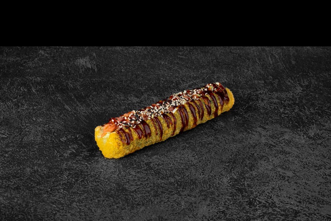 Ролл Дог мини с лососем 200 гр