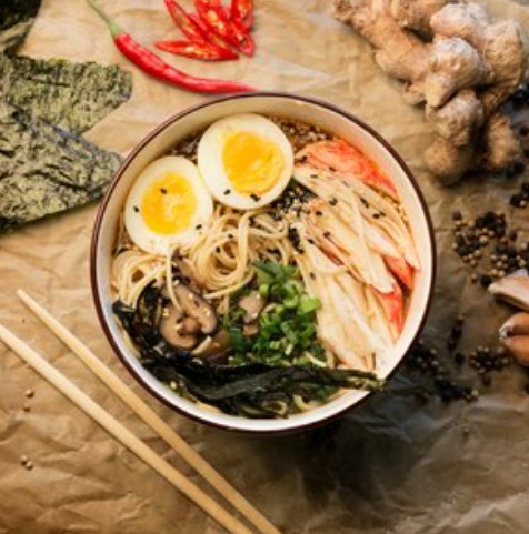 Рамен со снежным крабом XL