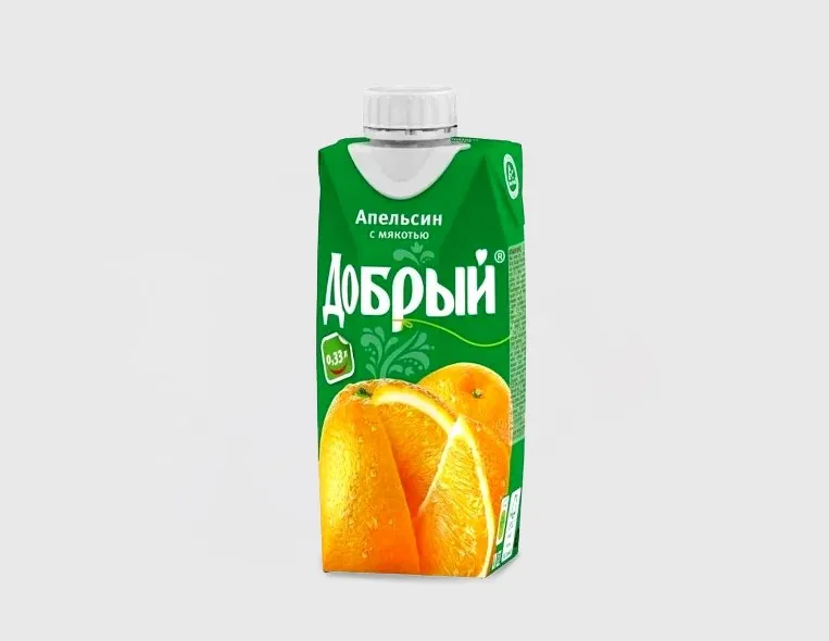 Сок добрый 0.33л
