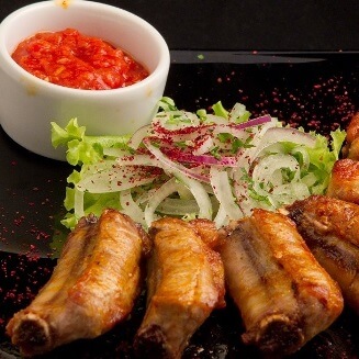 Шашлык из свиных ребрышек