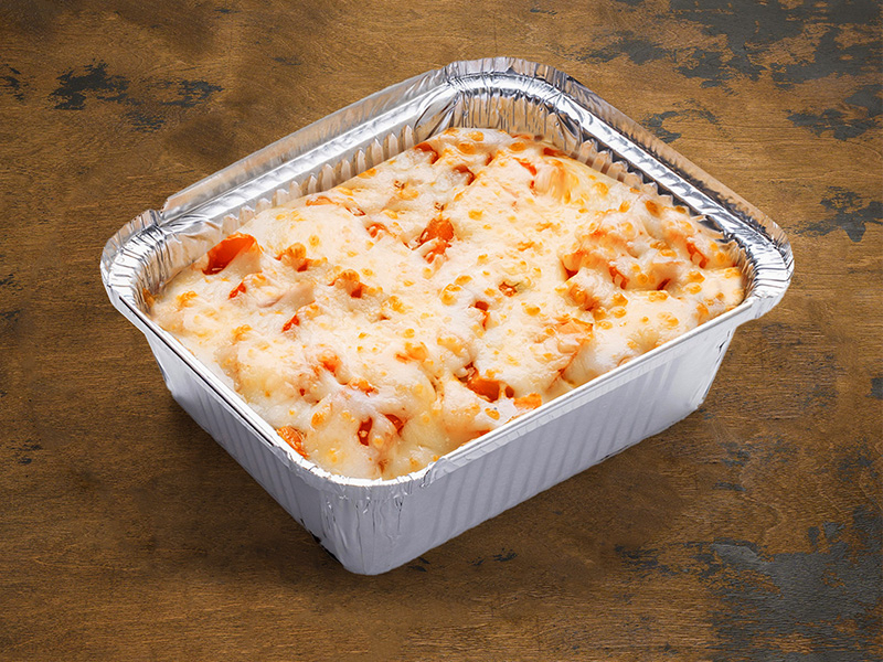 Запеканка с пепперони