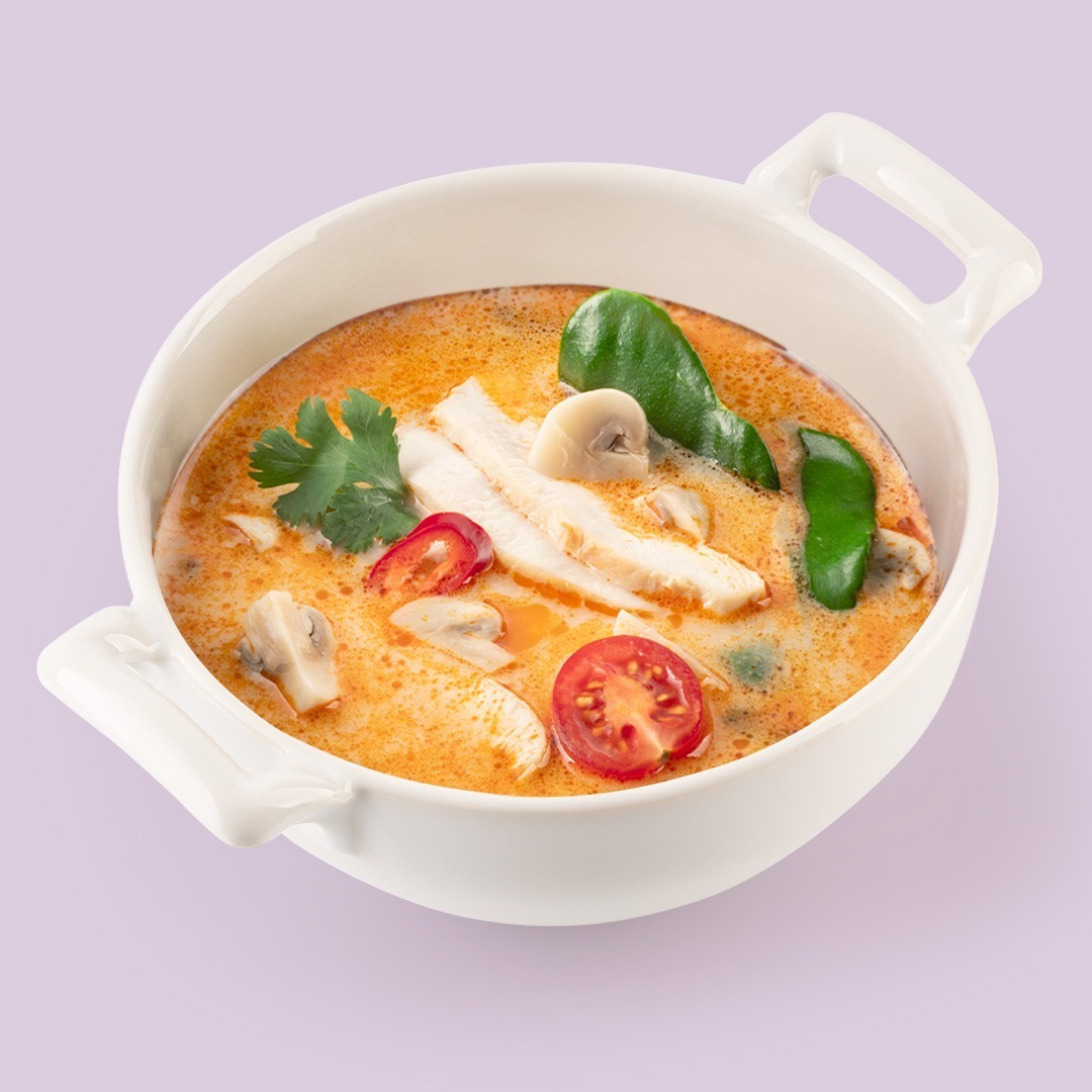 Суп Том Ям с курицей