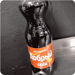 Добрый сола вкус карамель, 0,5 л