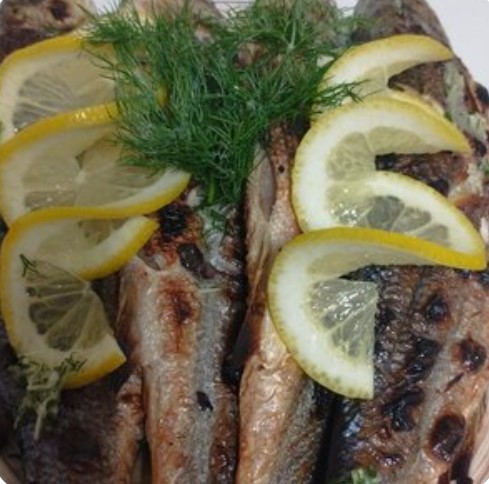 Шашлык из форели