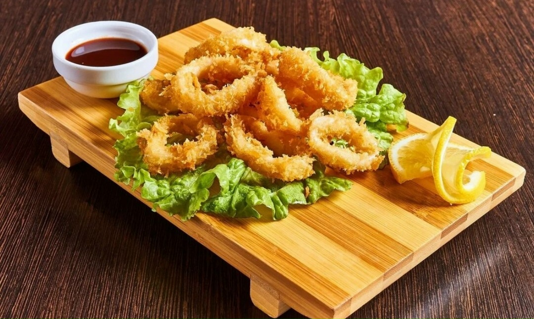 Кольца кальмара в панировке