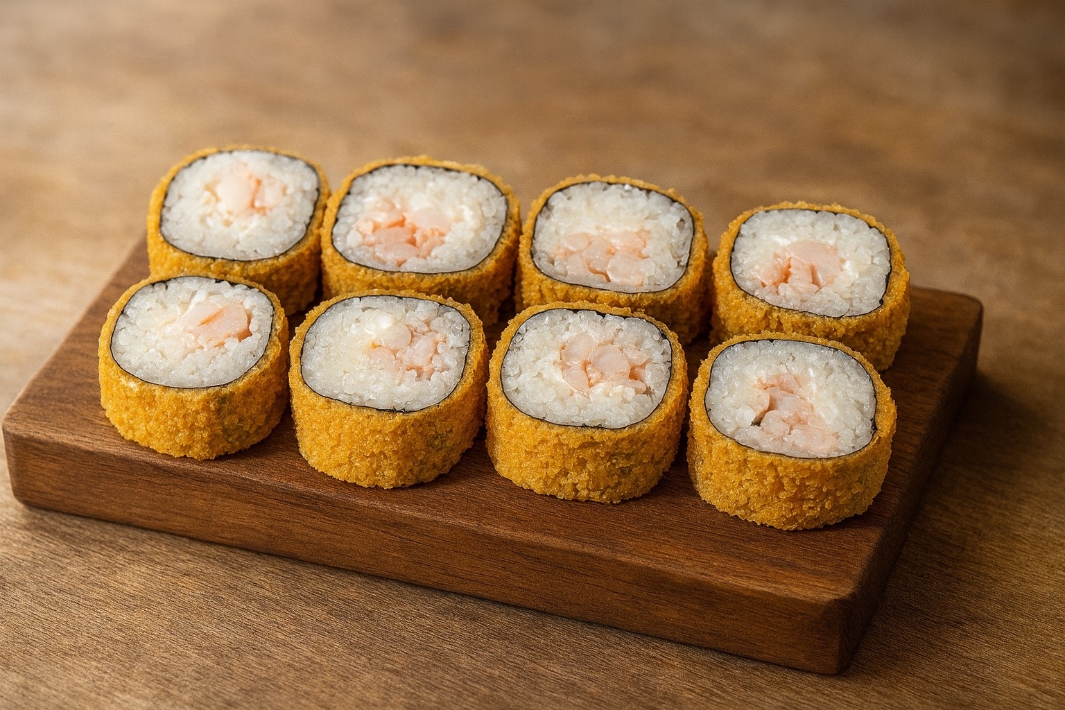 Жареная креветка