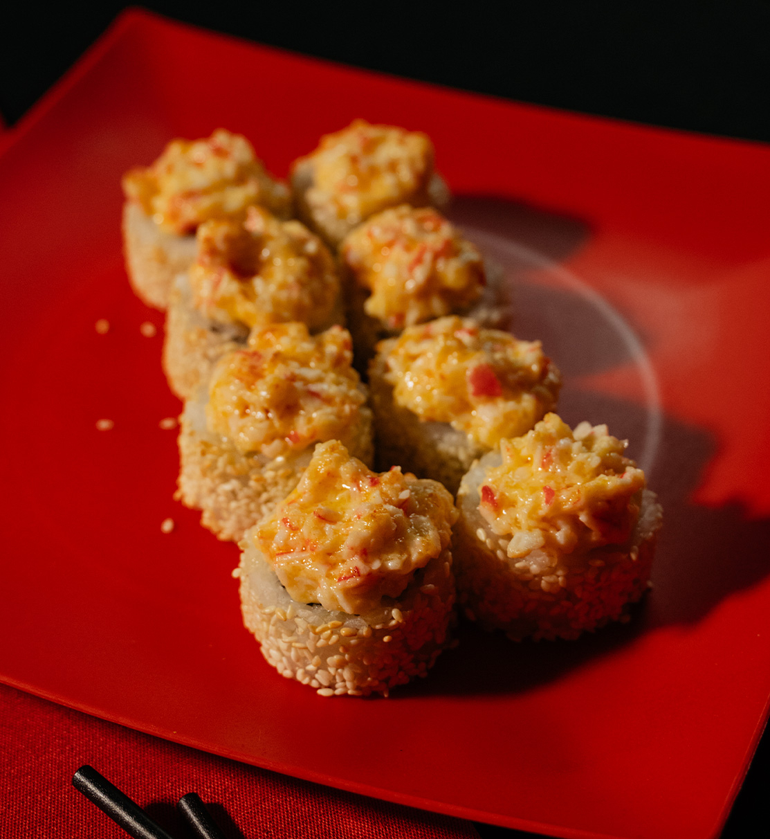 Ролл Пламя краба