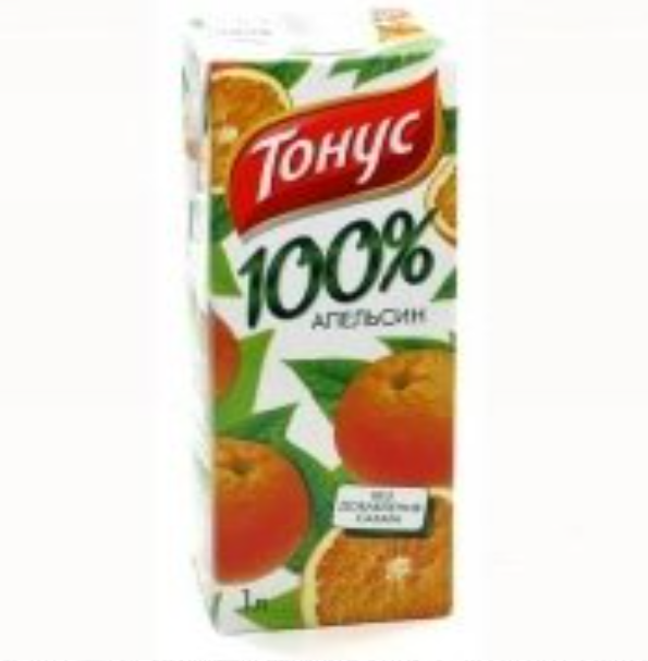 Сок Тонус апельсин 1л